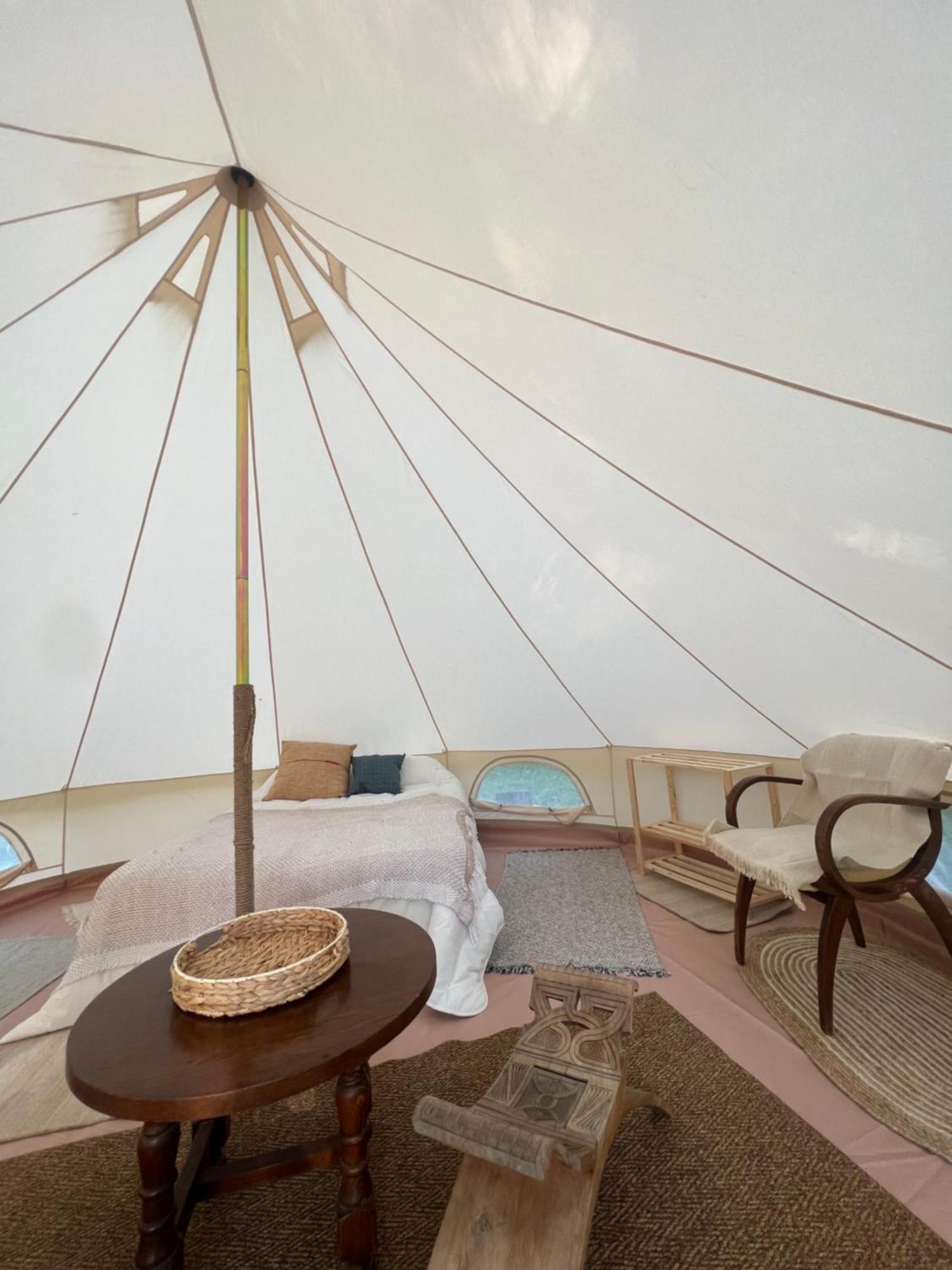 Tente Lodge En Pleine Nature Sumene Exterior photo