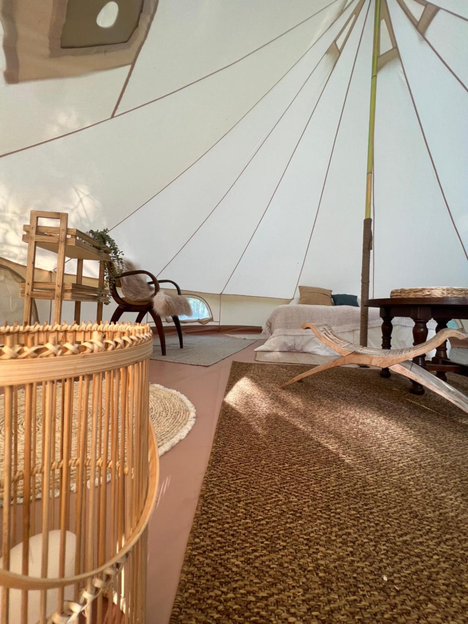 Tente Lodge En Pleine Nature Sumene Exterior photo