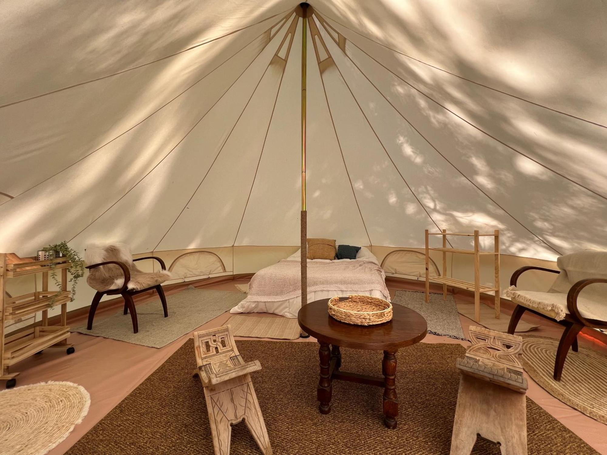 Tente Lodge En Pleine Nature Sumene Exterior photo