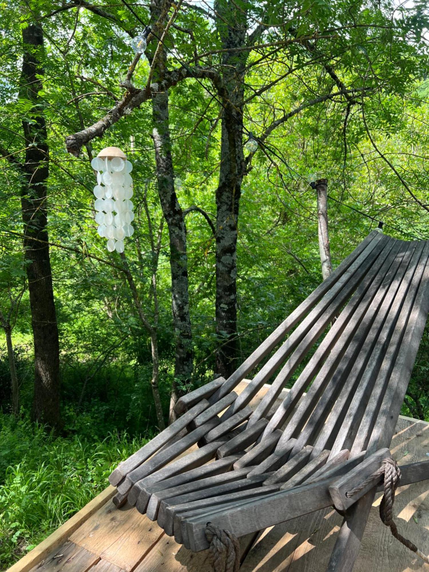 Tente Lodge En Pleine Nature Sumene Exterior photo